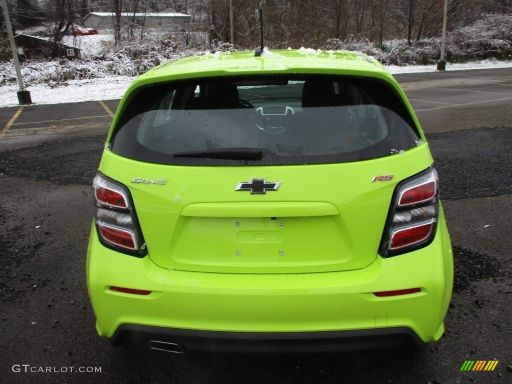 2019 Sonic LT Hatchback - Shock / Jet Black photo #3