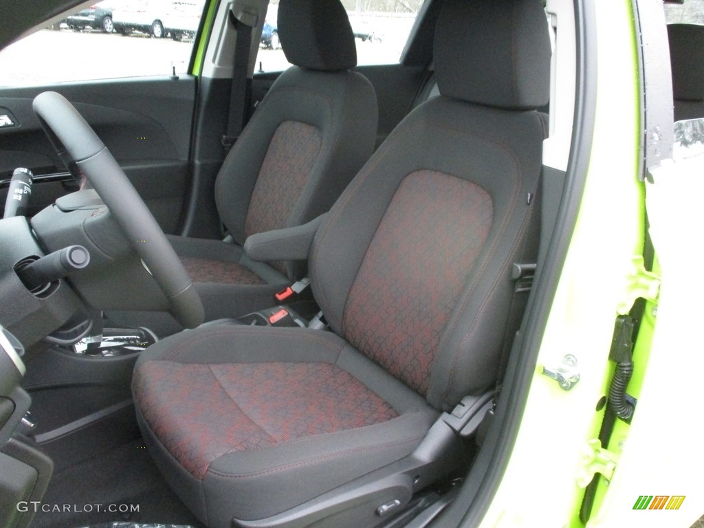 2019 Sonic LT Hatchback - Shock / Jet Black photo #7