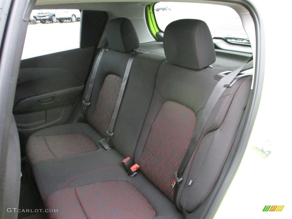 2019 Sonic LT Hatchback - Shock / Jet Black photo #8