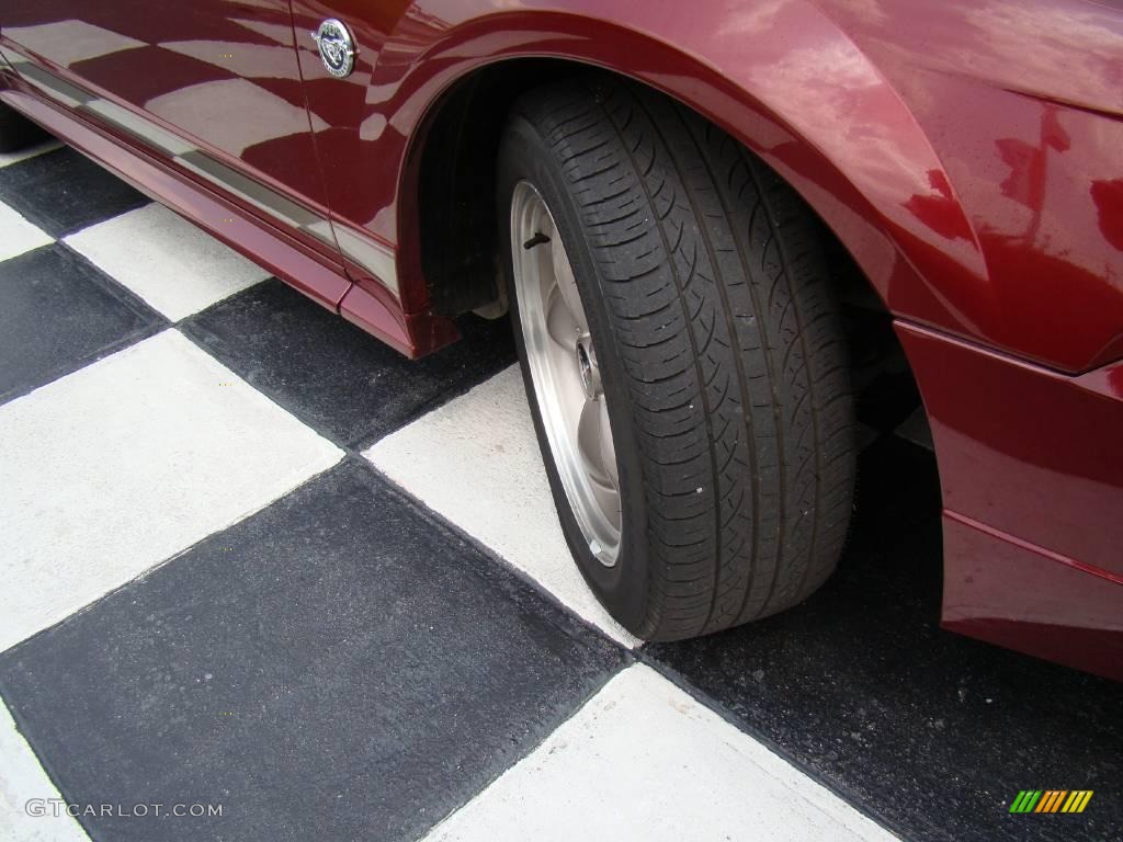 2004 Mustang GT Coupe - 40th Anniversary Crimson Red Metallic / Medium Parchment photo #18