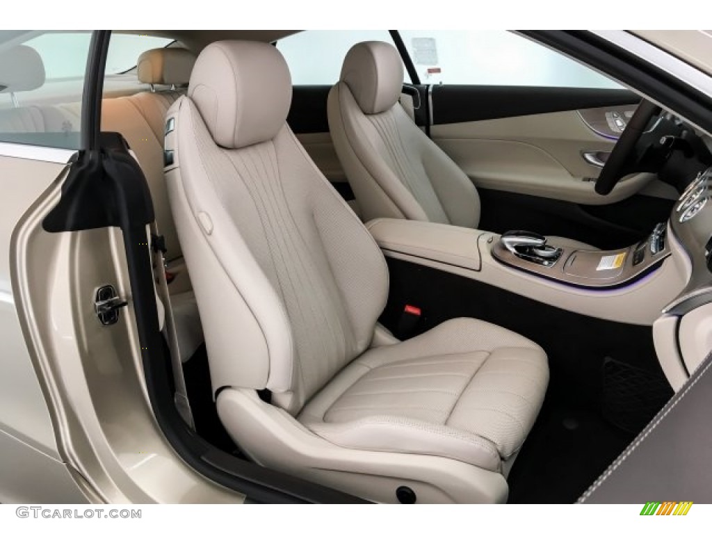 2019 E 450 Coupe - Dune Silver Metallic / Macchiato Beige/Espresso photo #5