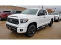 Super White 2019 Toyota Tundra SR Double Cab 4x4