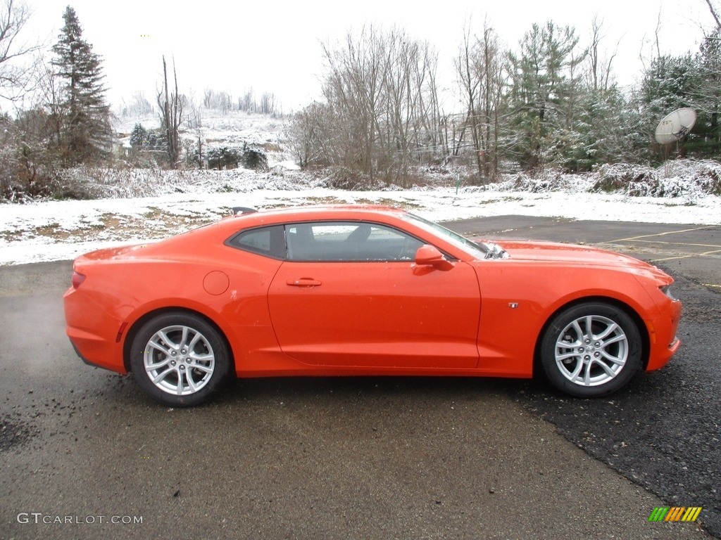 Crush (Orange) 2019 Chevrolet Camaro LT Coupe Exterior Photo #130463795