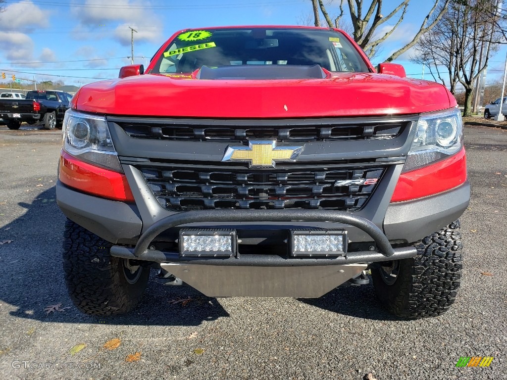 2018 Colorado ZR2 Crew Cab 4x4 - Red Hot / Jet Black photo #2
