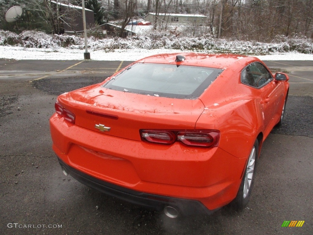 2019 Camaro LT Coupe - Crush (Orange) / Jet Black photo #3