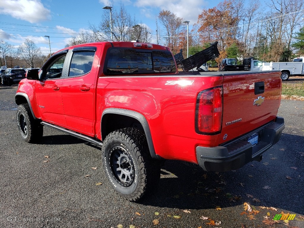 2018 Colorado ZR2 Crew Cab 4x4 - Red Hot / Jet Black photo #5