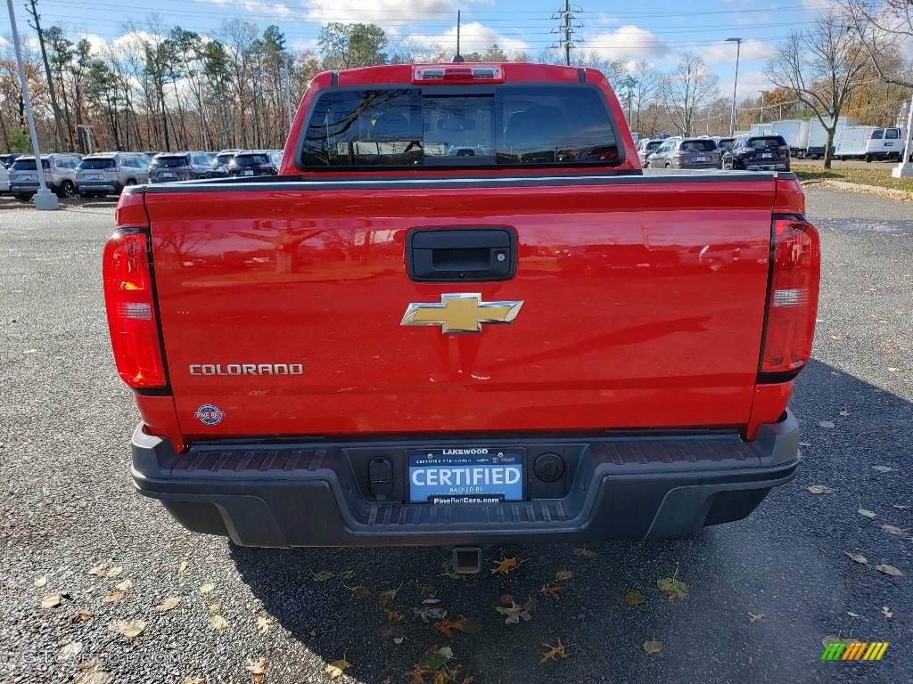 2018 Colorado ZR2 Crew Cab 4x4 - Red Hot / Jet Black photo #6