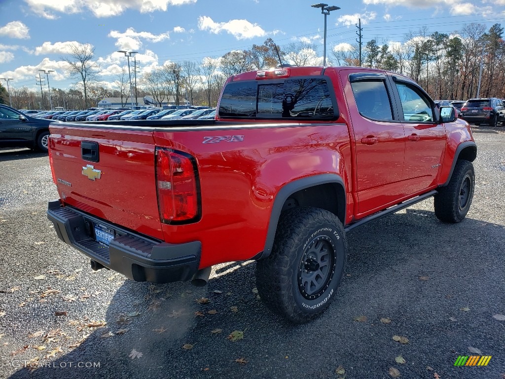 2018 Colorado ZR2 Crew Cab 4x4 - Red Hot / Jet Black photo #7