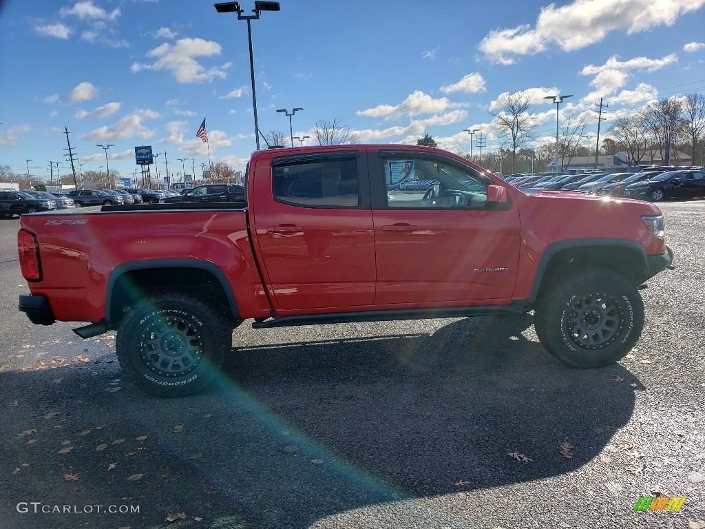 2018 Colorado ZR2 Crew Cab 4x4 - Red Hot / Jet Black photo #8