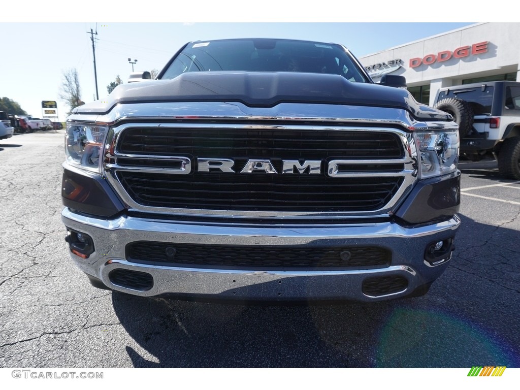 2019 1500 Big Horn Crew Cab - Granite Crystal Metallic / Black/Diesel Gray photo #2