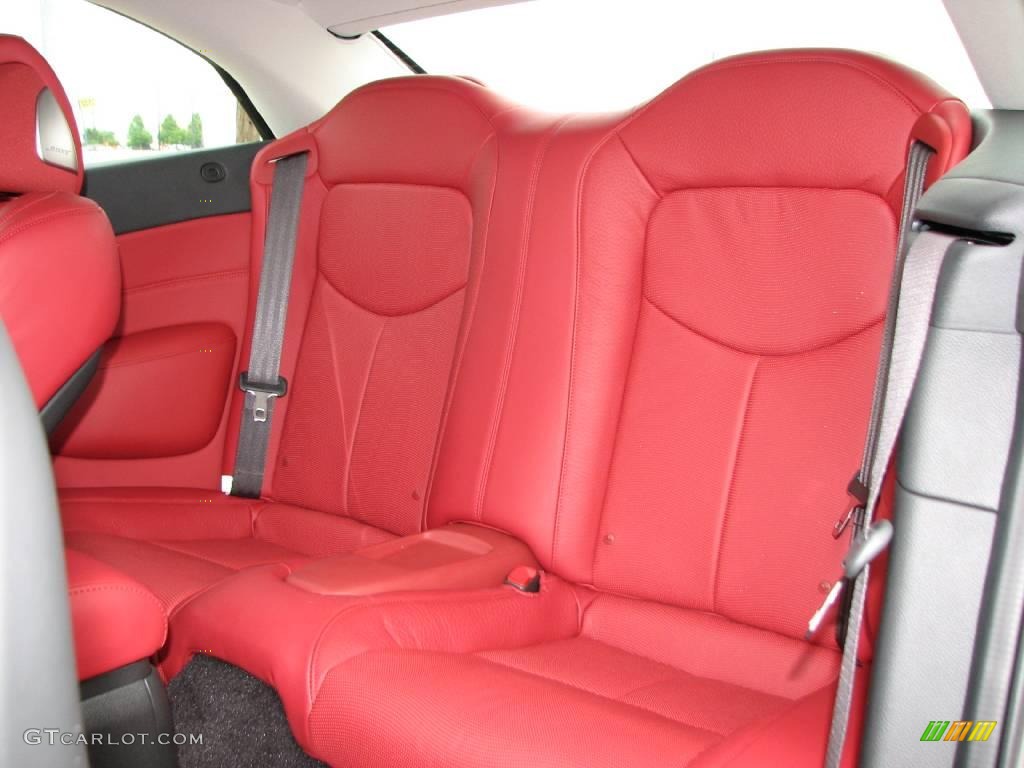 Monaco Red Interior 2009 Infiniti G 37 Premier Edition Convertible Photo #13046410
