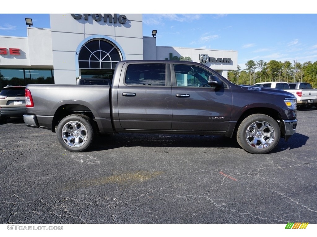 2019 1500 Big Horn Crew Cab - Granite Crystal Metallic / Black/Diesel Gray photo #11