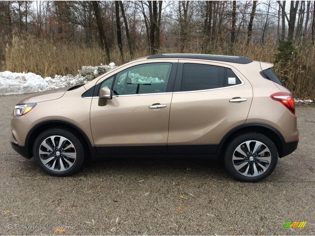 Coppertino Metallic 2019 Buick Encore Essence AWD Exterior Photo #130464374