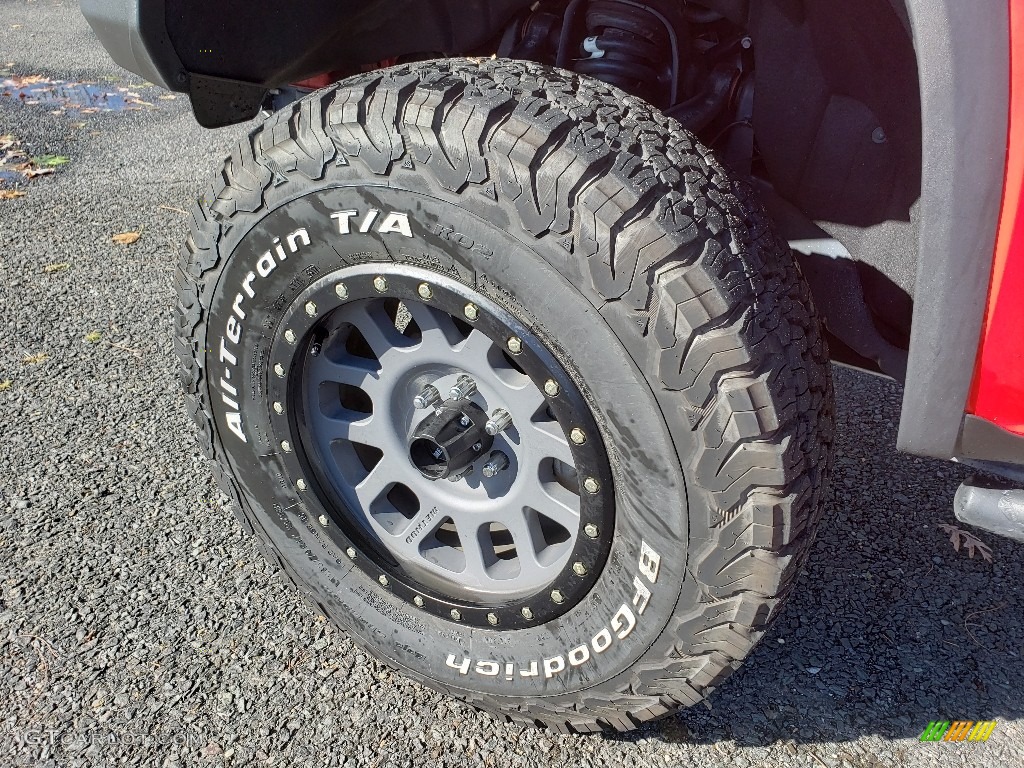 2018 Colorado ZR2 Crew Cab 4x4 - Red Hot / Jet Black photo #24