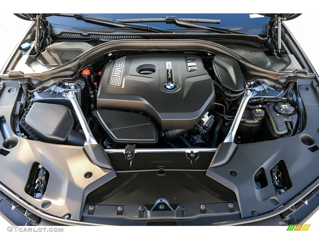 2019 5 Series 530i Sedan - Bluestone Metallic / Black photo #8