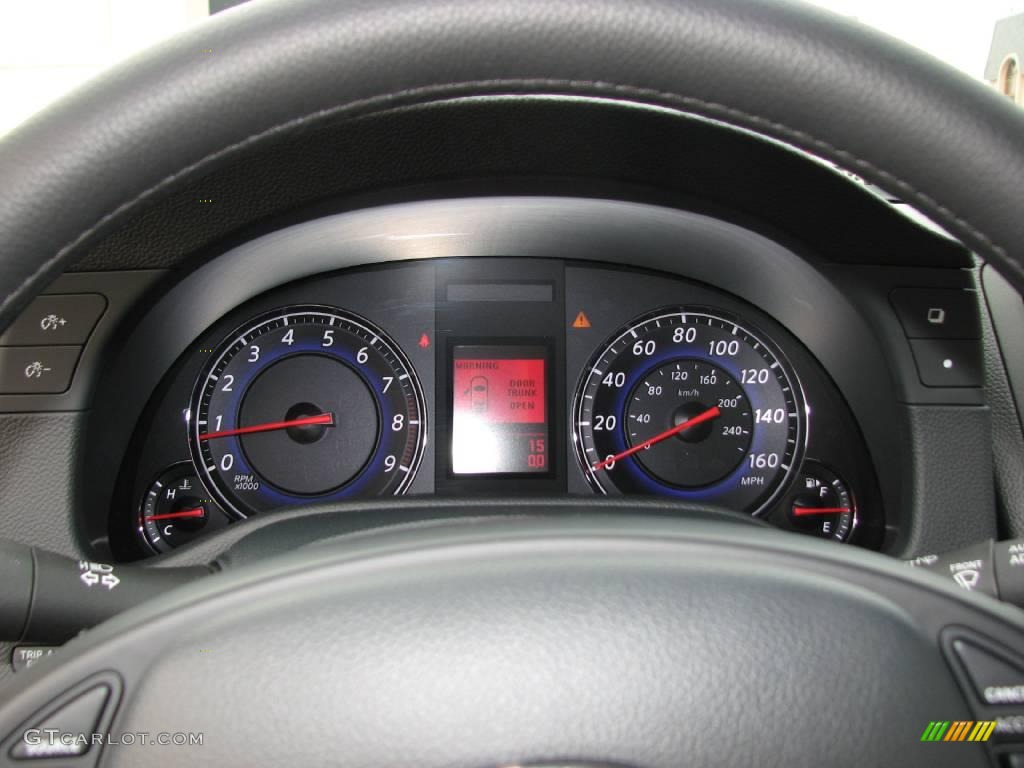 2009 Infiniti G 37 Premier Edition Convertible Gauges Photo #13046480