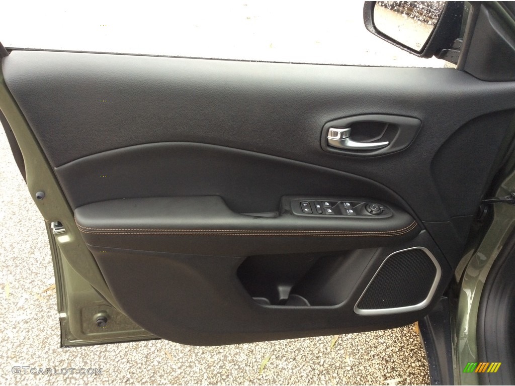 2019 Jeep Compass Limited 4x4 Black Door Panel Photo #130465457