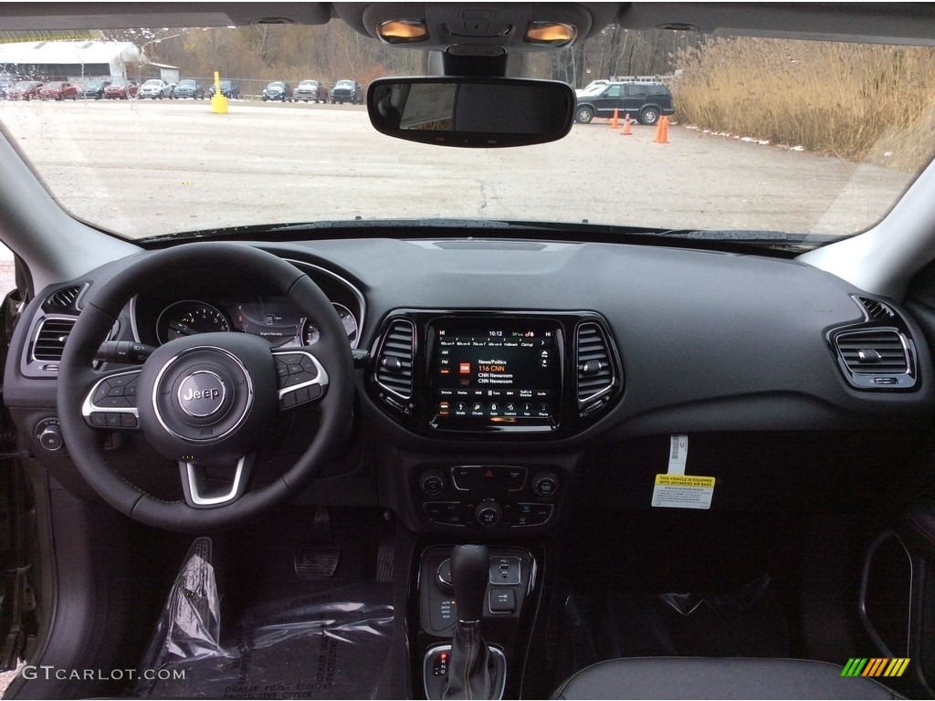 2019 Jeep Compass Limited 4x4 Black Dashboard Photo #130465523