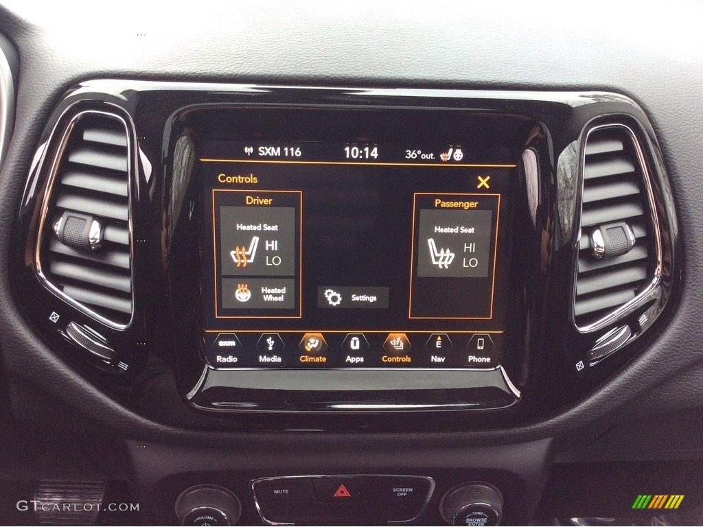 2019 Jeep Compass Limited 4x4 Controls Photo #130465583