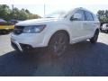 2018 White Noise Tri-Coat Dodge Journey Crossroad  photo #3