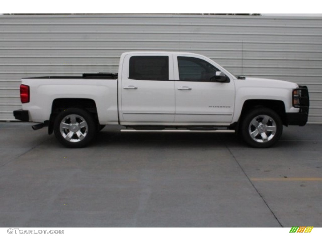 2014 Silverado 1500 LTZ Crew Cab - Summit White / Jet Black photo #10