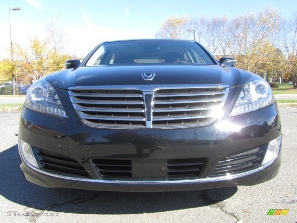 2014 Equus Signature - Caspian Black / Jet Black photo #4