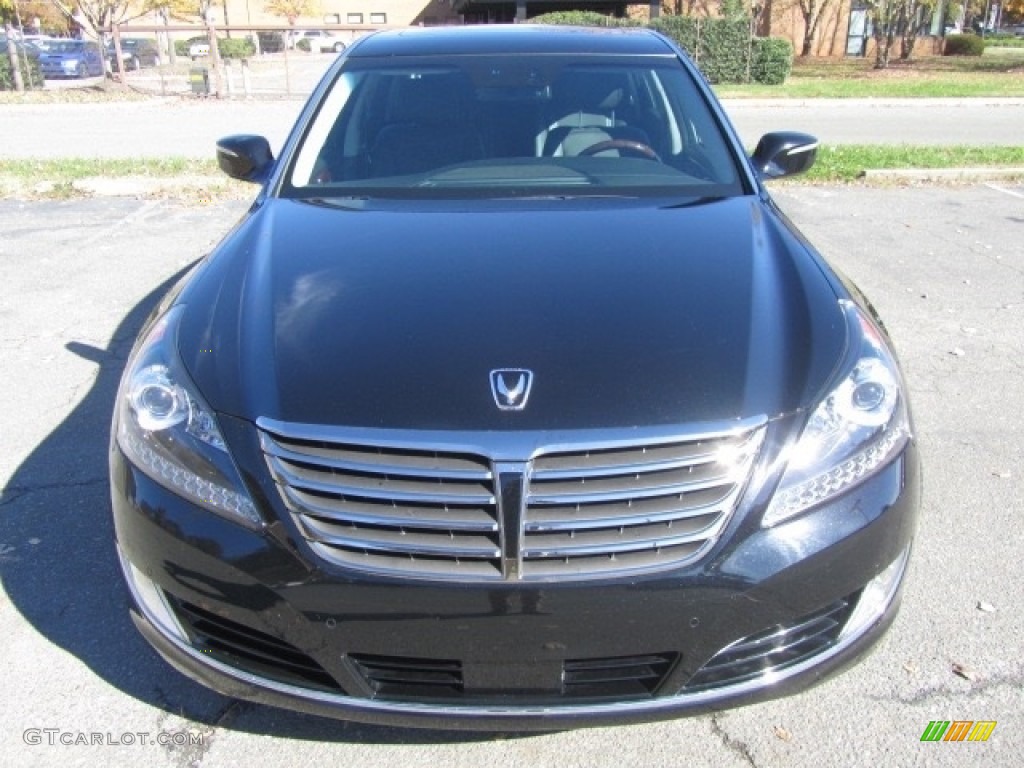 2014 Equus Signature - Caspian Black / Jet Black photo #5