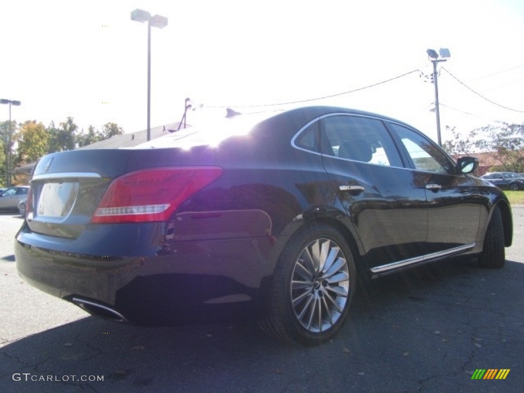 2014 Equus Signature - Caspian Black / Jet Black photo #10