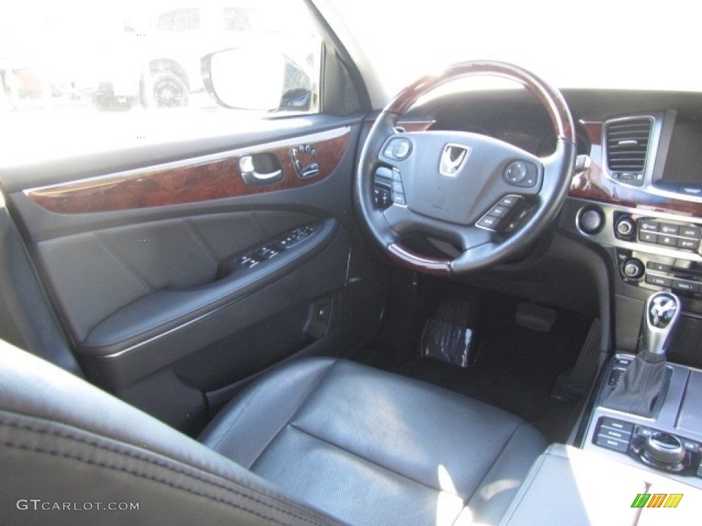 2014 Equus Signature - Caspian Black / Jet Black photo #12