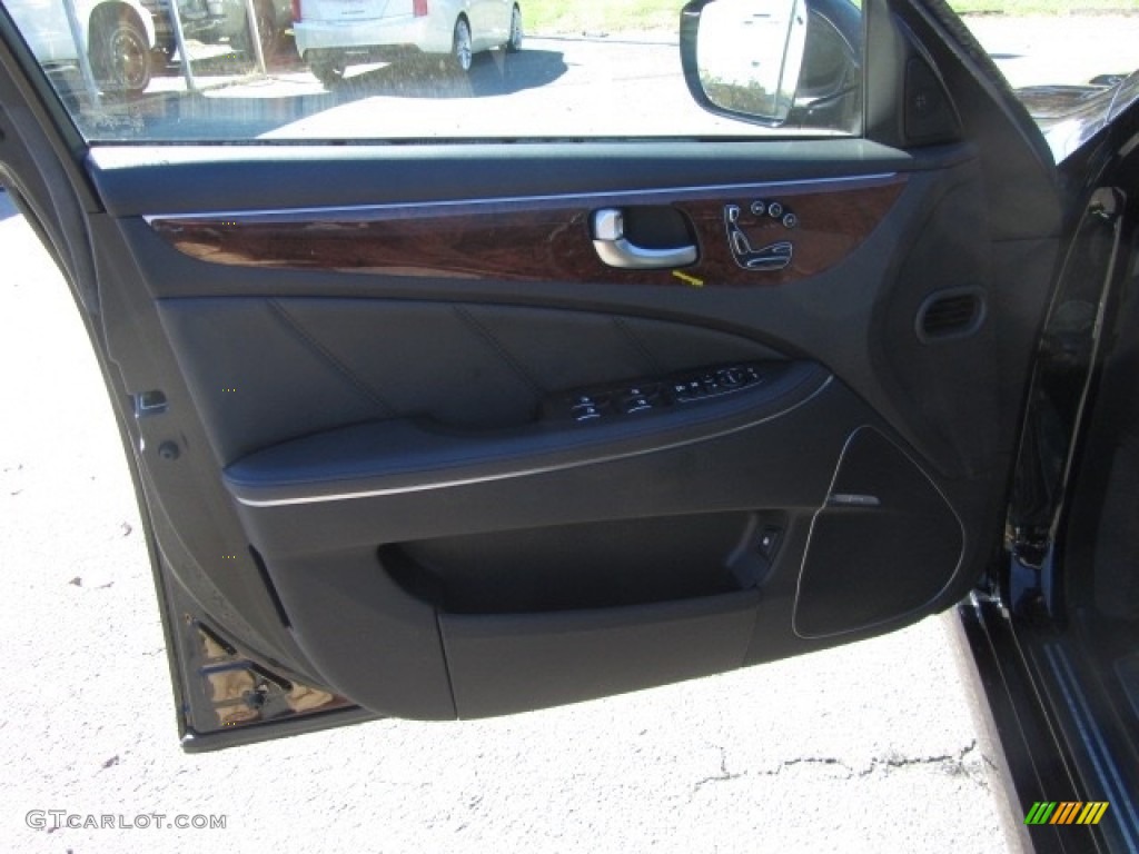 2014 Equus Signature - Caspian Black / Jet Black photo #18