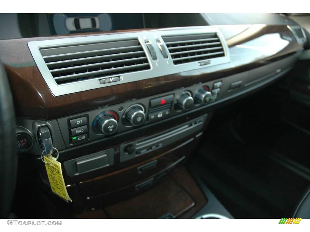2006 7 Series 750Li Sedan - Black Sapphire Metallic / Black Nasca Leather photo #22