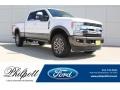 White Platinum 2017 Ford F250 Super Duty Lariat Crew Cab 4x4