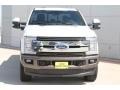 White Platinum - F250 Super Duty Lariat Crew Cab 4x4 Photo No. 2