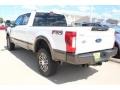 White Platinum - F250 Super Duty Lariat Crew Cab 4x4 Photo No. 6