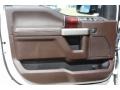 White Platinum - F250 Super Duty Lariat Crew Cab 4x4 Photo No. 12