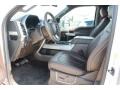 White Platinum - F250 Super Duty Lariat Crew Cab 4x4 Photo No. 14