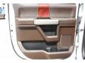 White Platinum - F250 Super Duty Lariat Crew Cab 4x4 Photo No. 27