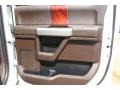 White Platinum - F250 Super Duty Lariat Crew Cab 4x4 Photo No. 31