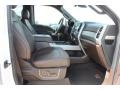 White Platinum - F250 Super Duty Lariat Crew Cab 4x4 Photo No. 35