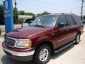 2000 Dark Toreador Red Metallic Ford Expedition XLT  photo #4