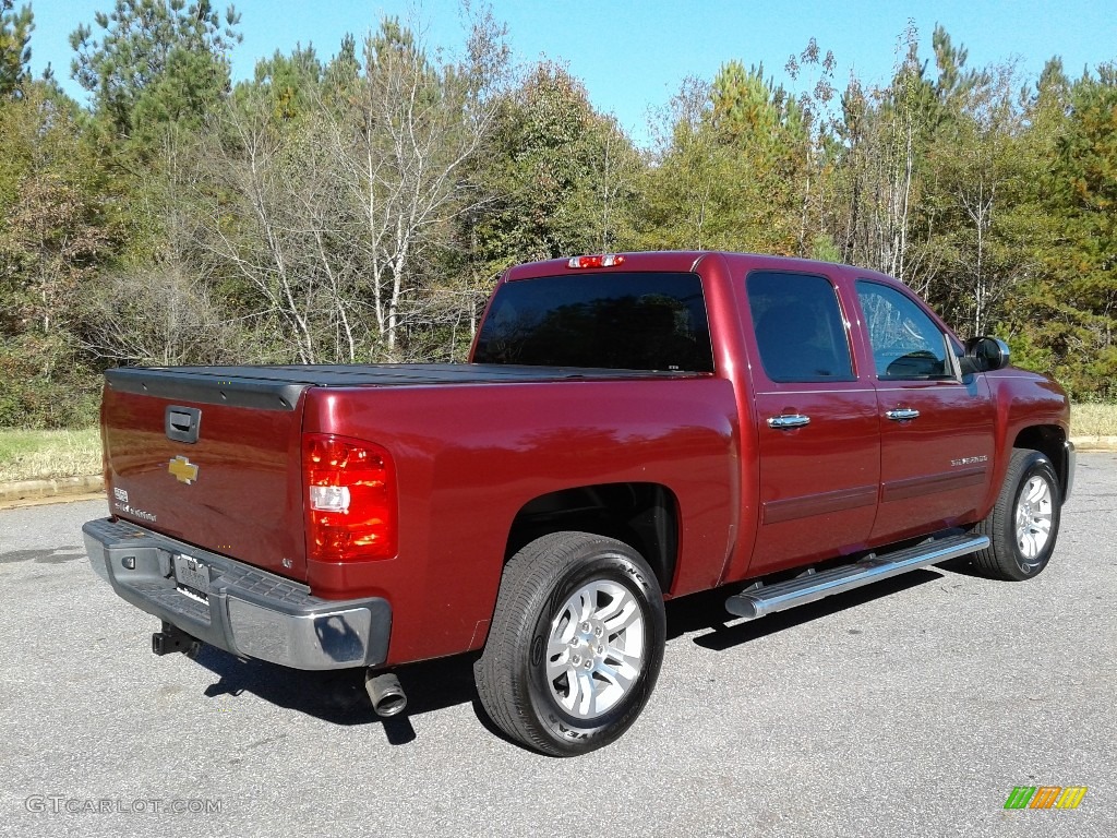 2013 Silverado 1500 LT Crew Cab - Deep Ruby Metallic / Ebony photo #6