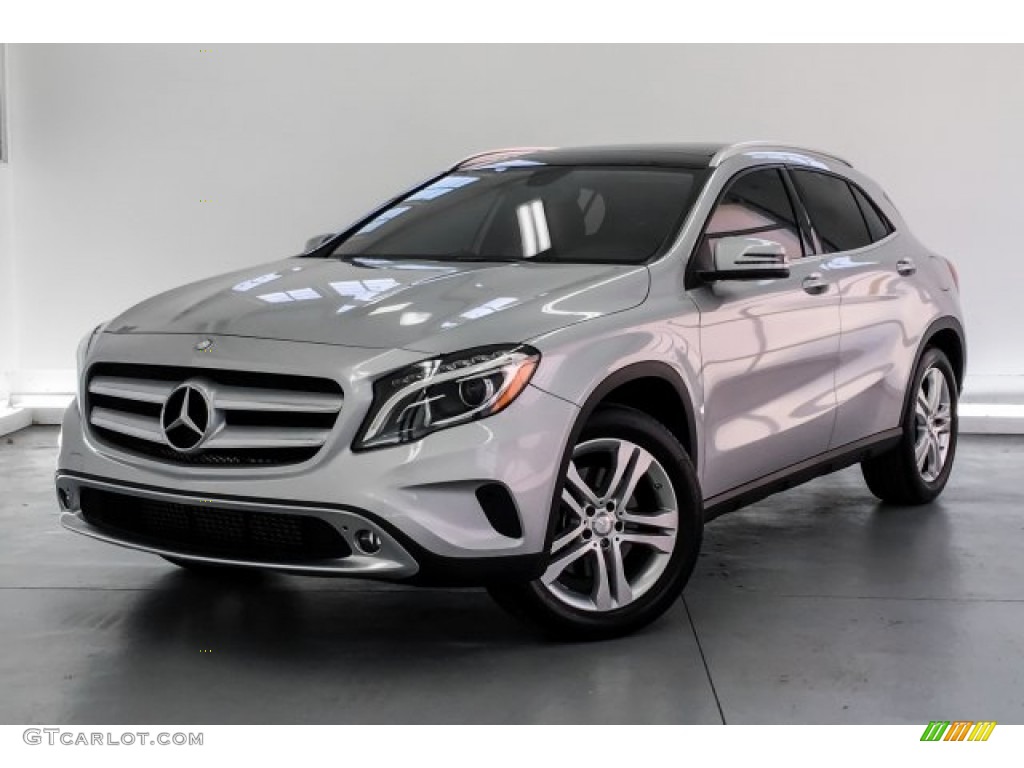 2015 GLA 250 4Matic - Polar Silver Metallic / Black photo #12