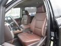 2019 Chevrolet Silverado 3500HD High Country Saddle Interior Front Seat Photo