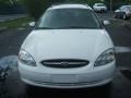2002 Vibrant White Ford Taurus SEL Wagon  photo #2