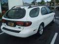 2002 Vibrant White Ford Taurus SEL Wagon  photo #5