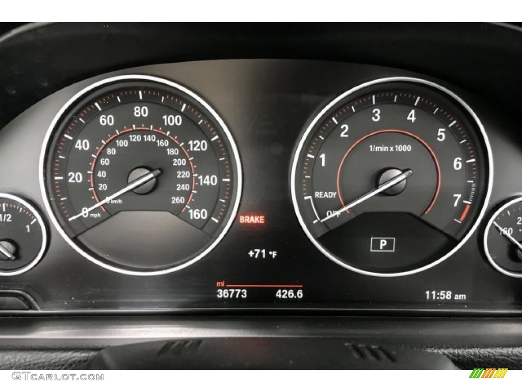 2018 BMW 4 Series 430i xDrive Convertible Gauges Photos