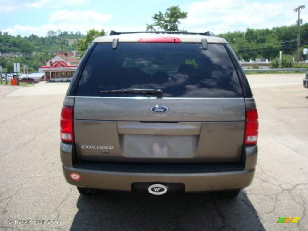 2004 Explorer XLT 4x4 - Mineral Grey Metallic / Medium Parchment photo #3