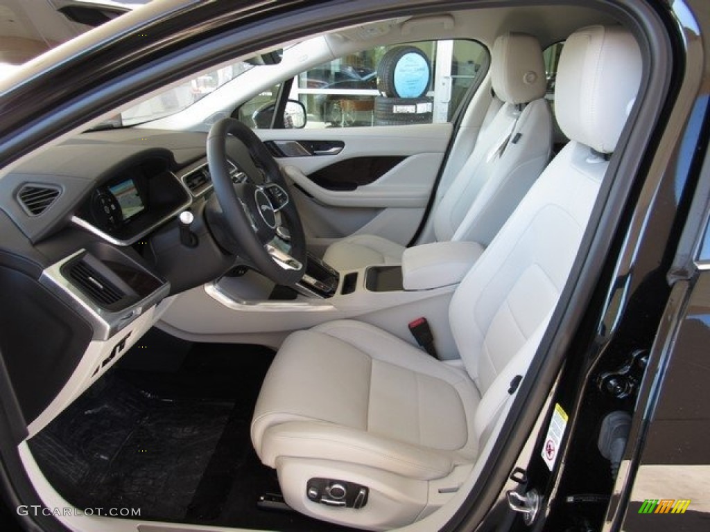 Ebony/Light Oyster Interior 2019 Jaguar I-PACE HSE AWD Photo #130478120