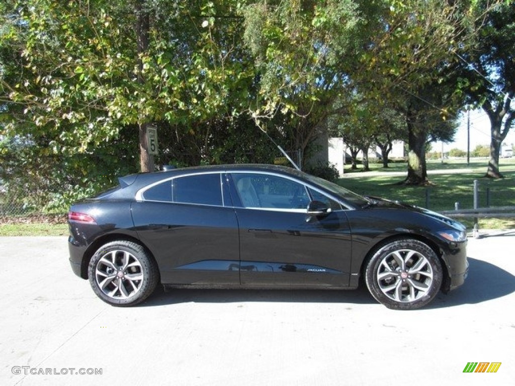 Santorini Black Metallic 2019 Jaguar I-PACE HSE AWD Exterior Photo #130478192