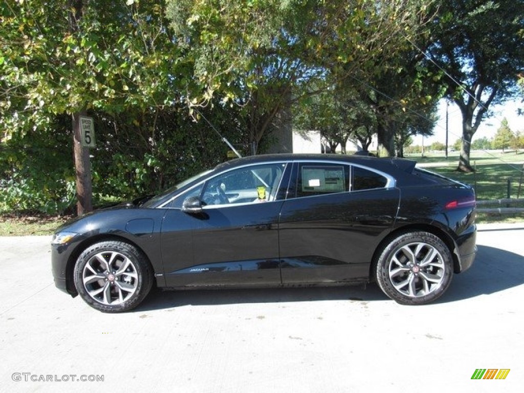 Santorini Black Metallic 2019 Jaguar I-PACE HSE AWD Exterior Photo #130478288